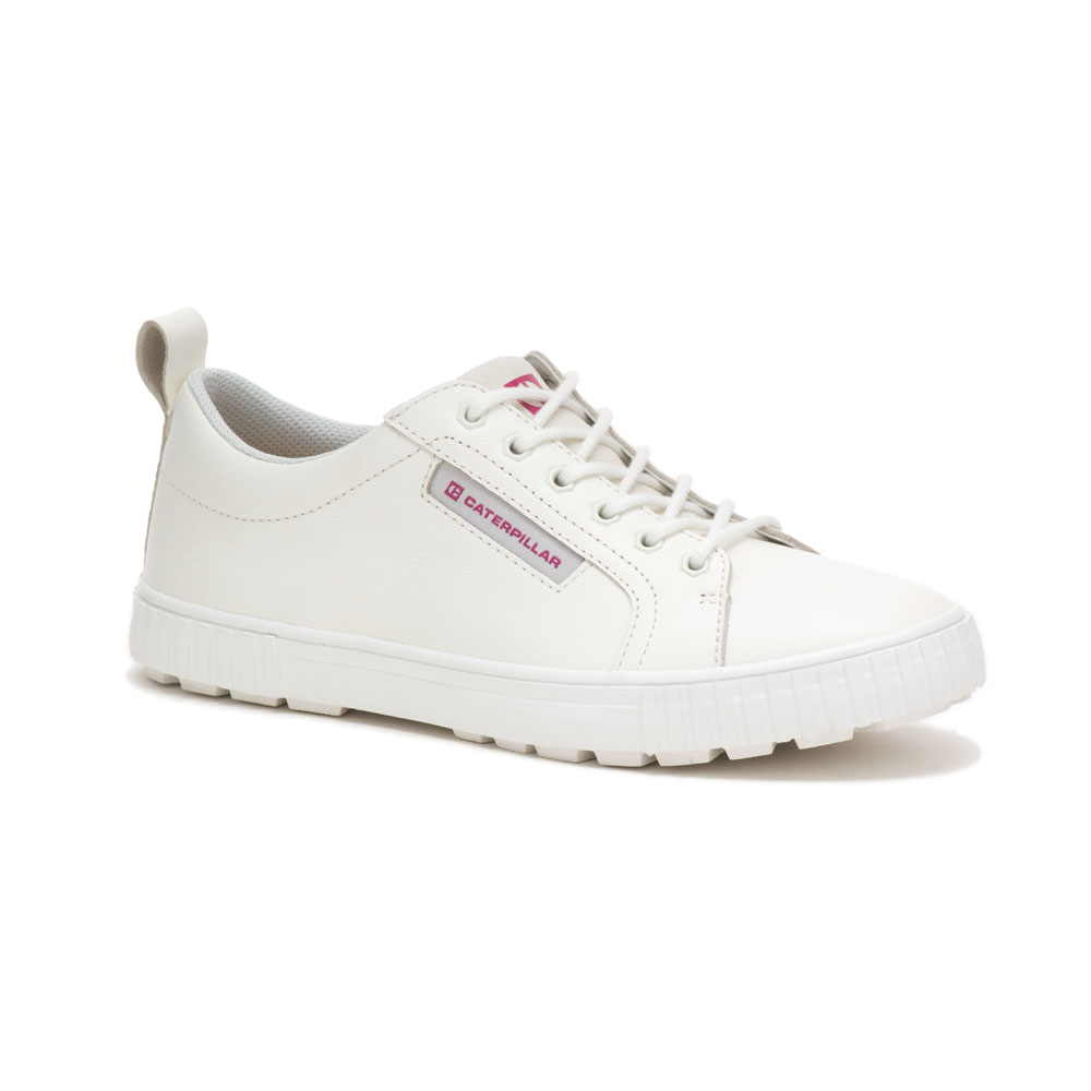 Women's Caterpillar Steam Clouds Trainers White Ireland PYOX79601